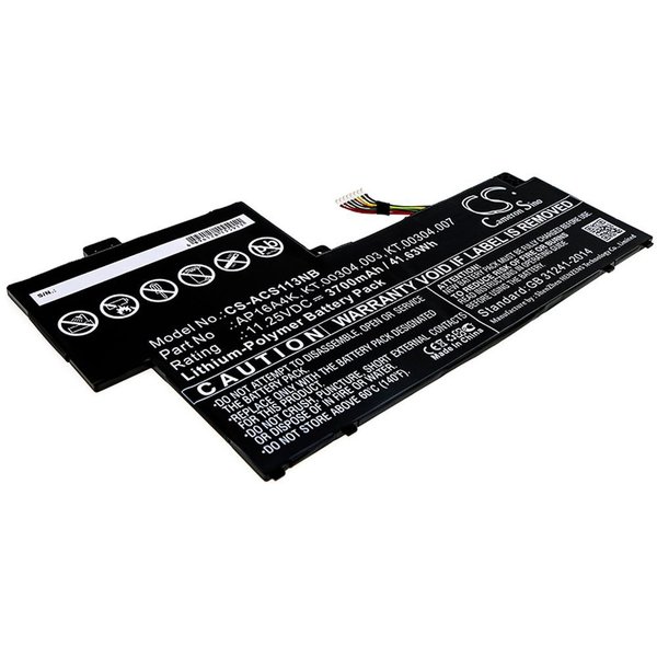 Ilc Replacement for Acer Swift 1 Sf113-31-p20u Battery WX-L6H3-2